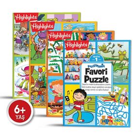 Highlights Puzzlemania On The Go Serisi 4’lü Set 6 Yaş Ve Üzeri
