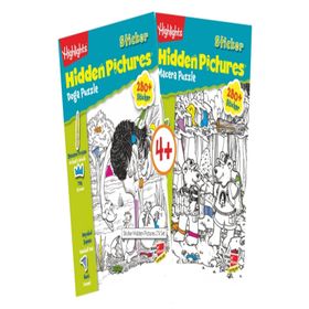 Highlights Sticker Hidden Pictures 2’li Set - kollektif