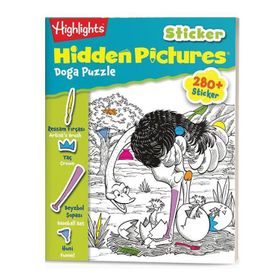 Highlights Sticker Hidden Pictures 2’li Set - kollektif