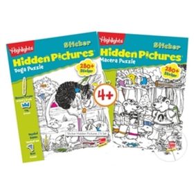 Highlights Sticker Hidden Pictures 2’li Set - kollektif