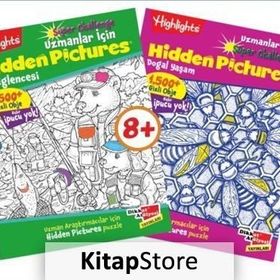 Highlights Uzmanlar İçin Hidden Pictures Gizli Resimler 2’li Set - kollektif