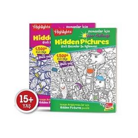 Highlights Uzmanlar İçin Hidden Pictures Gizli Resimler 2’li Set - kollektif