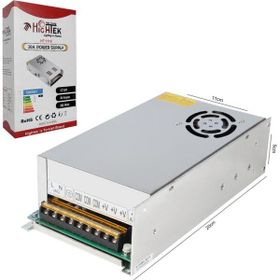 Hightek HT1119 12V 30A 360W Metal Kasa Adaptör