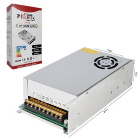 Hightek HT1119 12V 30A 360W Metal Kasa Adaptör