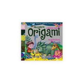 Hikayelerle Origami Kağıt Katlama Sanatı Jurassic Park - Karton Kitap