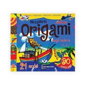 Hikayelerle Origami Kağıt Katlama Sanatı Seyahat - Karton Kitap