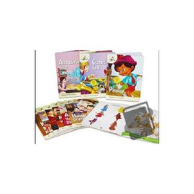 Hikayeli Boyamalı ve Aktiviteli Dünya Masalları Serisi - 10 Kitap Çocuk Gezegeni