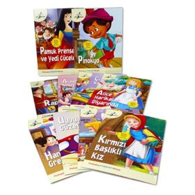 Hikayeli Boyamalı ve Aktiviteli Dünya Masalları Serisi - 10 Kitap Çocuk Gezegeni