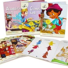 Hikayeli Boyamalı ve Aktiviteli Dünya Masalları Serisi - 10 Kitap Çocuk Gezegeni