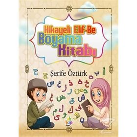 Hikayeli Elif-Be Boyama Kitabı - Şerife Öztürk