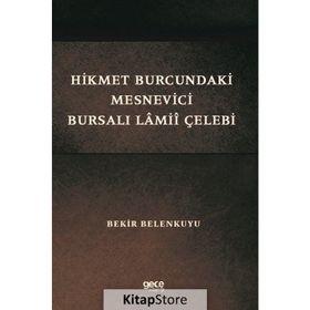 Hikmet Burcundaki Mesnevici Bursalı Lamii Çelebi - Bekir Belenkuyu