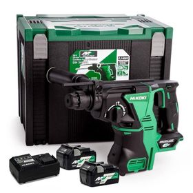 Hikoki DH36DPA 3.9 KG 36V/2.5AH Li-ion SDS Plus 36 V Şarjlı Kırıcı Delici