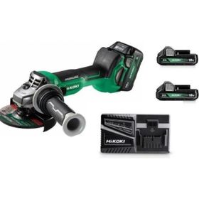 Hikoki G1813DA 125 mm 18 V 2 Amper Çift Akü Akülü Avuç Taşlama