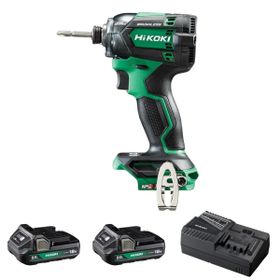 Hikoki WH18DC-2.0 18 V 2.0 ah 210 NM Çift Akülü Kömürsüz Şarjlı Darbeli Vidalama