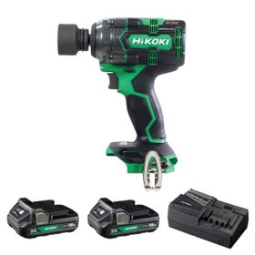 Hikoki WR18DH-2.0 18 V 2.0 ah 345 NM 1/2 inç Çift Akülü Kömürsüz Şarjlı Darbeli Somun Sıkma