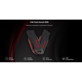 Hiksemi RNB HS-USB-M200R 64 GB USB 2.0 Flash Disk