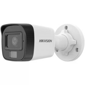 Hikvision DS-2CD1021G2-LIUF 2 MP 2.8 mm 20 mt Dahili Sesli H265 IP67 Smart Hyrbid Light Bullet IP Kamera