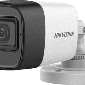 Hikvision DS-2CE16D0T-ITPFS TVI 1080P 2MP 2.8 mm Sabit Lensli Sesli IR Bullet Kamera Güvenlik Kamerası