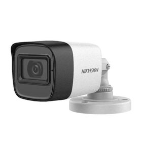 Hikvision DS-2CE16D0T-ITPFS TVI 1080P 2MP 2.8 mm Sabit Lensli Sesli IR Bullet Kamera Güvenlik Kamerası