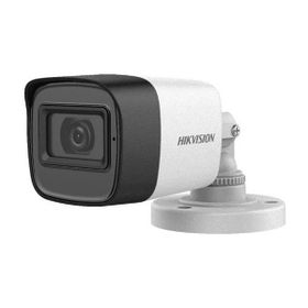 Hikvision DS-2CE16D0T-ITPFS TVI 1080P 2MP 2.8 mm Sabit Lensli Sesli IR Bullet Kamera Güvenlik Kamerası