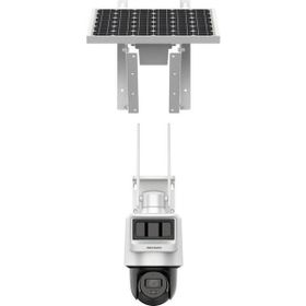 Hikvision DS-2DE2C400IWG-K/4G/C05S10 4 MP 2.8 mm Smart Hybrit Ligth IP66 PT Dome Solar IP Kamera