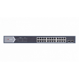 Hikvision DS-3E0526P-E/M 24 Port Poe 225W Gigabit Switch