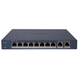 Hikvision DS-3E1310P-EI/M 8 Port 60W Full PoE 10/100 2xUplink Yönetilemez Metal Switch