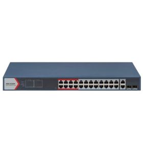 Hikvision DS-3E1326P-EI 24 Port 370W Yönetilebilir PoE Switch