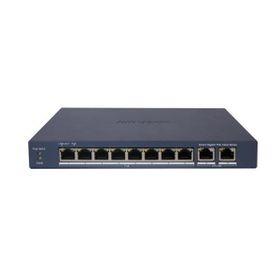 Hikvision DS-3E1510P-EI/M 8 Port 60W Full PoE Gigabit 2xUplink Yönetilemez Switch