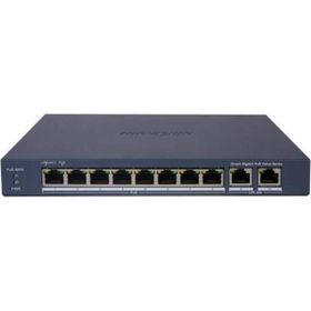 Hikvision DS-3E1510P-EI/M 8 Port 60W Full PoE Gigabit 2xUplink Yönetilemez Switch