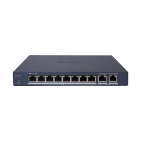 Hikvision DS-3E1510P-EI/M 8 Port 60W Full PoE Gigabit 2xUplink Yönetilemez Switch