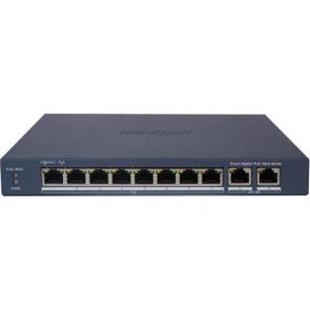 Hikvision DS-3E1510P-EI/M 8 Port 60W Full PoE Gigabit 2xUplink Yönetilemez Switch