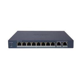 Hikvision DS-3E1510P-EI/M 8 Port 60W Full PoE Gigabit 2xUplink Yönetilemez Switch