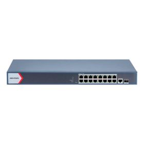 Hikvision DS-3E1518P-EI-M 16 Port 130W Full PoE Gigabit 1xUplink 1xSFP Rack Mount Yönetilemez Switch