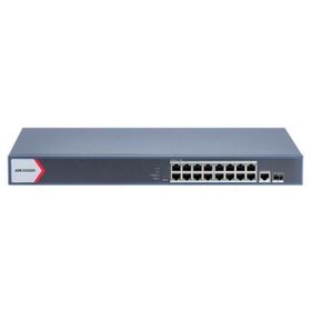 Hikvision DS-3E1518P-EI-M 16 Port 130W Full PoE Gigabit 1xUplink 1xSFP Rack Mount Yönetilemez Switch