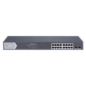 Hikvision DS-3E1518P-SI 16 Port 250W Full PoE Gigabit 2xSFP Akıllı Rack Mount Yönetilebilir Switch