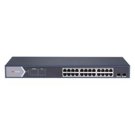 Hikvision DS-3E1526P-SI 24 Port 370W Full PoE Gigabit 2xSFP Akıllı Rack Mount Yönetilebilir Switch
