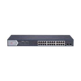 Hikvision DS-3E1526P-SI 24 Port 370W Full PoE Gigabit 2xSFP Akıllı Rack Mount Yönetilebilir Switch