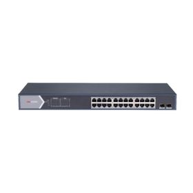 Hikvision DS-3E1526P-SI 24 Port 370W Full PoE Gigabit 2xSFP Akıllı Rack Mount Yönetilebilir Switch