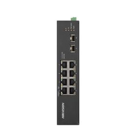 Hikvision DS-3T0510HP-E/HS 8 Port Gigabit 2X1GB SFP Uplink 110W 300 mt Poe Endüstriyel Switch