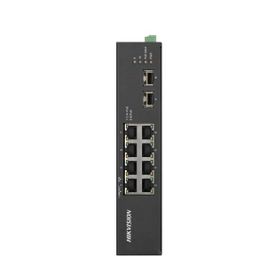 Hikvision DS-3T0510HP-E/HS 8 Port Gigabit 2X1GB SFP Uplink 110W 300 mt Poe Endüstriyel Switch