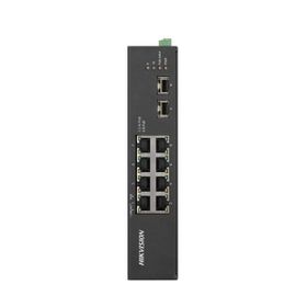 Hikvision DS-3T0510HP-E/HS 8 Port Gigabit 2X1GB SFP Uplink 110W 300 mt Poe Endüstriyel Switch