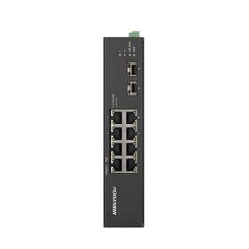 Hikvision DS-3T0510HP-E/HS 8 Port Gigabit 2X1GB SFP Uplink 110W 300 mt Poe Endüstriyel Switch