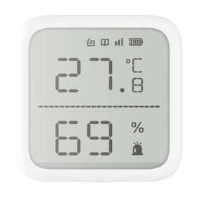 Hikvision DS-PDTPH-E-WE Kablosuz Alarm Sıcaklık Dedektörü Dedektörü