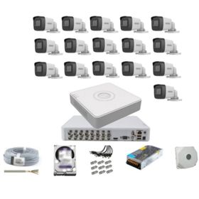 Hikvision Haikon 2 4 8 16 Kameralı H265+ 2 mp Kendi Setini Oluştur Dahili Sesli Seçenekli Hazır Kamera Seti