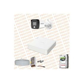 Hikvision Provzen 1 Kameralı Colorvu Hibrit Güvenlik Kamerası