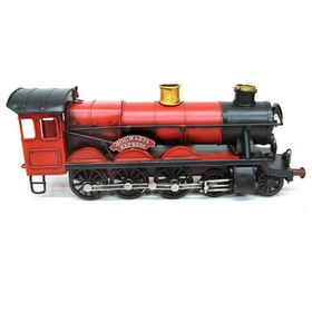 HİLALSHOP Dekoratif Metal Lokomotif Dekoratif Hediyelik Çok Renkli Biblo