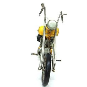 HİLALSHOP Dekoratif Metal Motosiklet Dekoratif Hediyelik Çok Renkli Biblo
