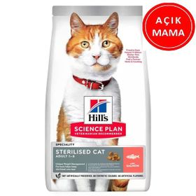 Hill's 1 kg Kısırlaştırılmış Somon Balıklı Açık Kedi Maması