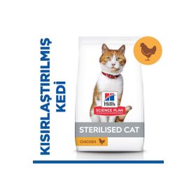 Hill's 10 kg Sterilised Cat Young Adult Tavuklu Genç Yetişkin Kedi Maması